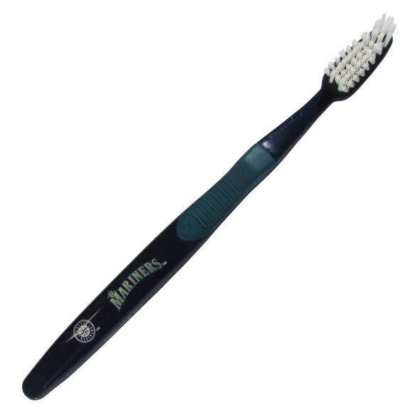 Seattle Mariners MLB Toothbrush Extended Tip - Picture 2 of 3